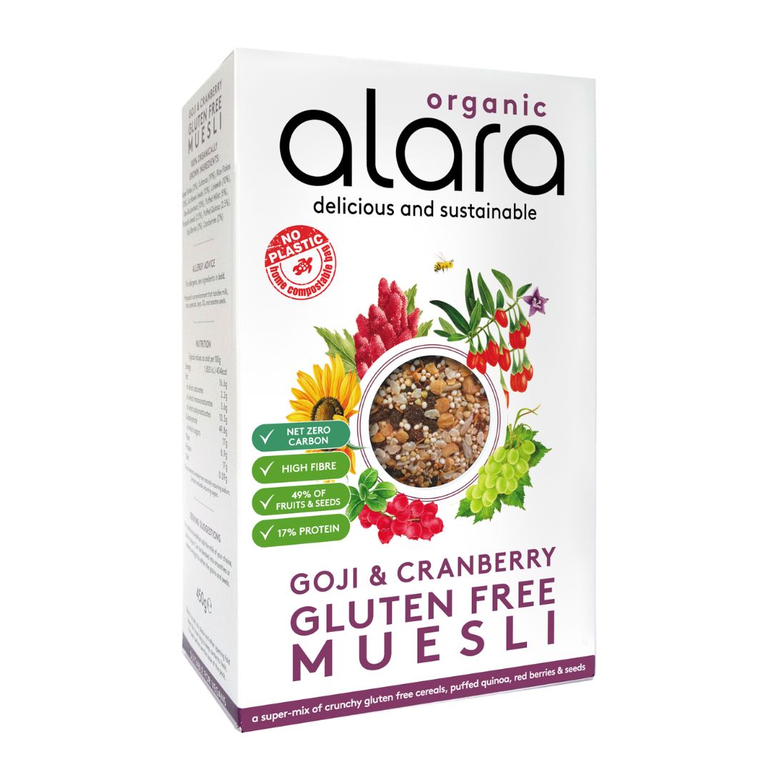 Alara Goji & Cranberry Gluten Free Organic Muesli