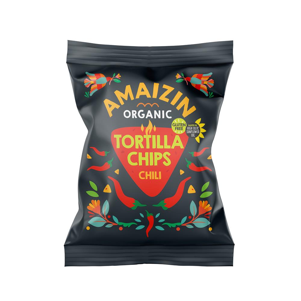 Amaizin Organic Chili Corn Chips