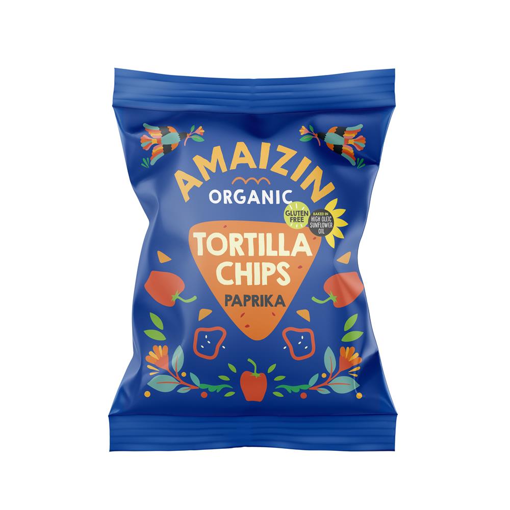 Amaizin Organic Paprika Corn Chips