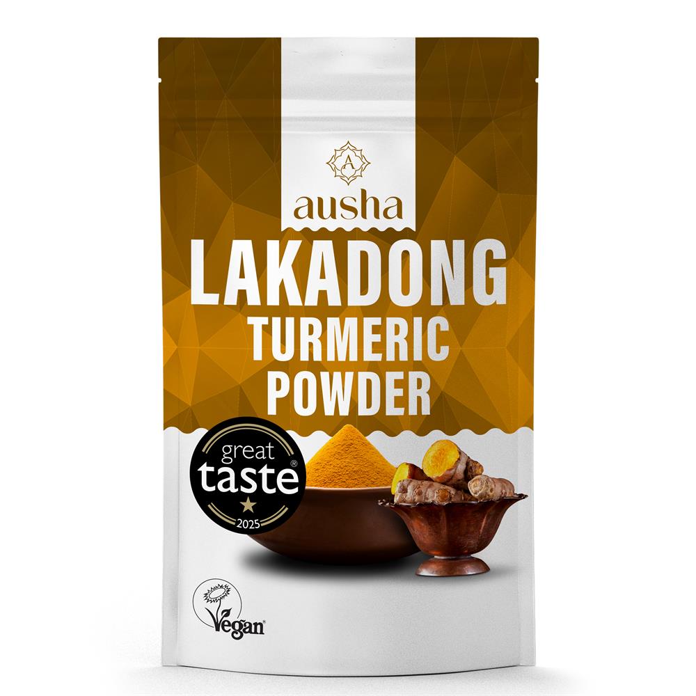 Ausha - Lakadong Turmeric Powder 200g - 8-9% Curcumin