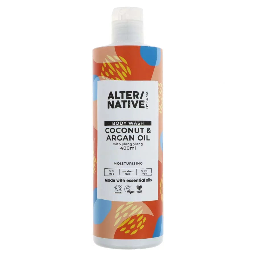 Alter/Native By Suma Coconut & Argan Oil Body Wash - 400ml