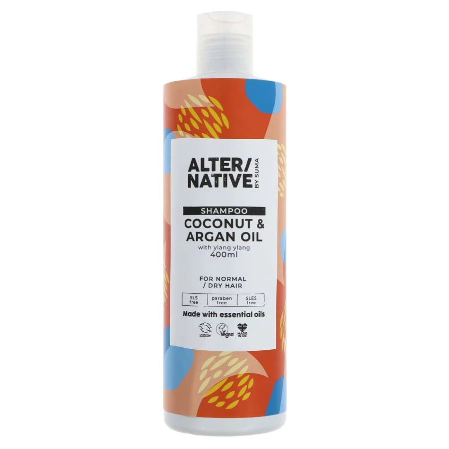 Alter/Native By Suma Coconut & Argan Oil Shampoo - 400ml