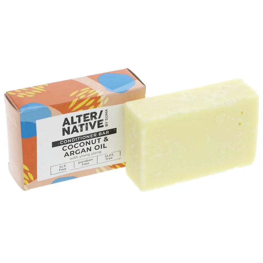 Alter/Native By Suma Conditioner Bar - Coconut & Argan Oil 90g