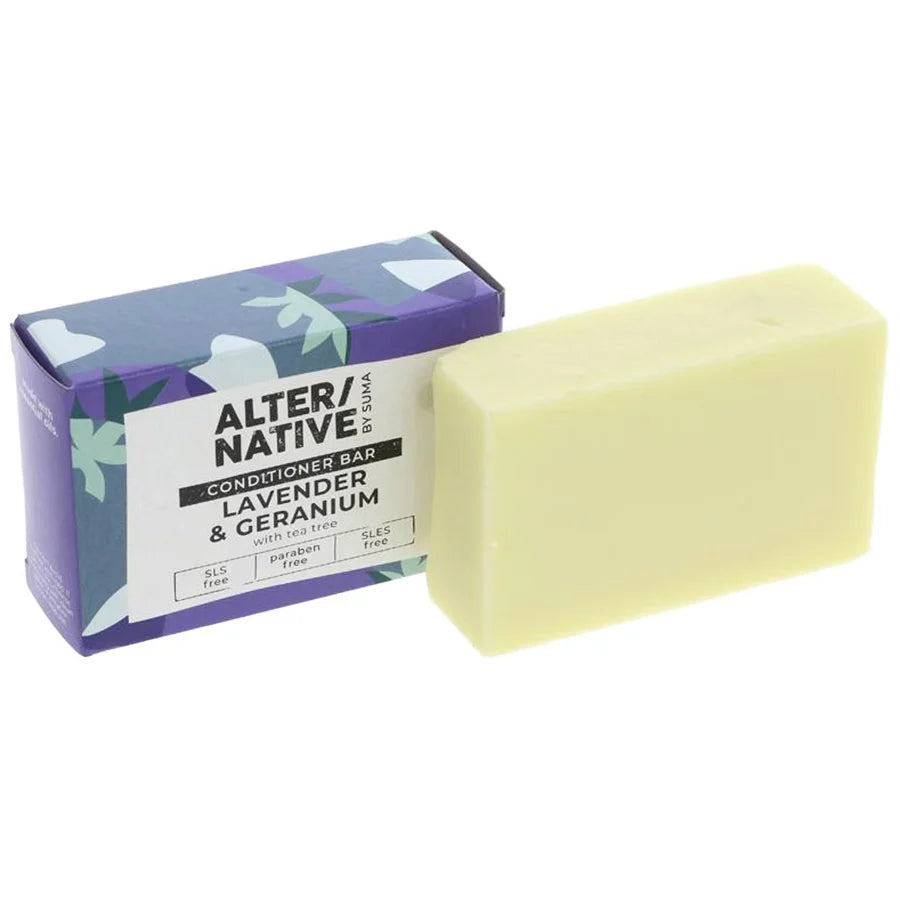 Alter/Native By Suma Conditioner Bar - Lavender & Geranium 90g