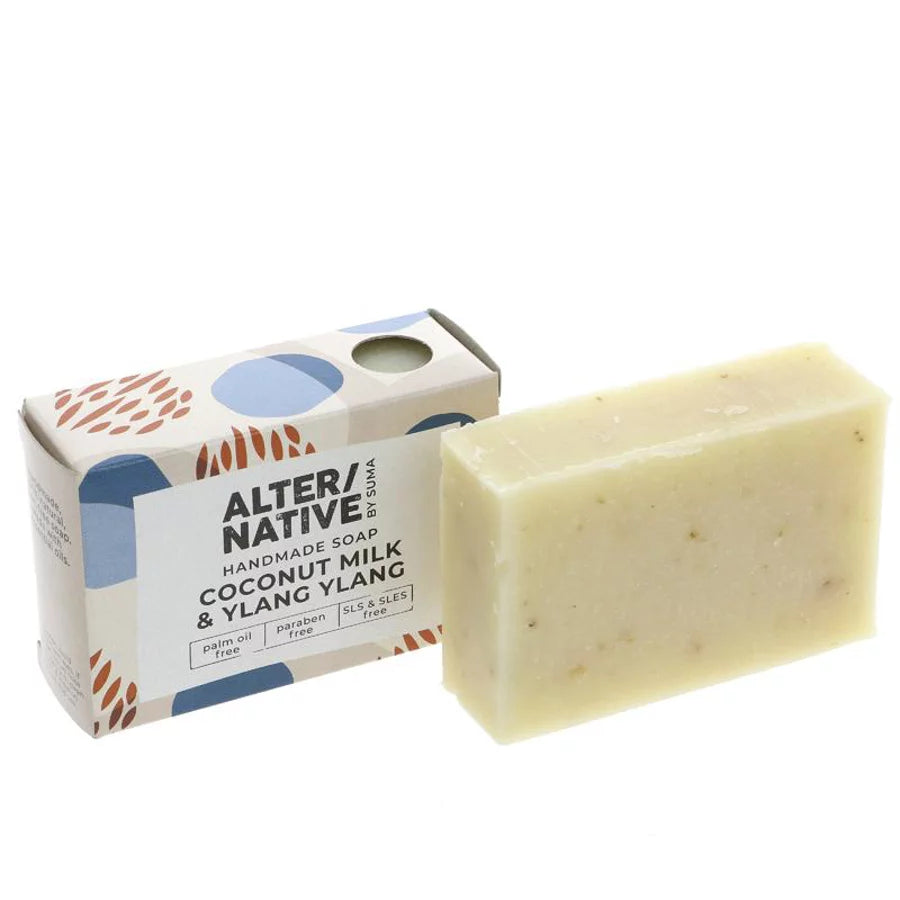 Alter/Native By Suma Handmade Soap -  Coconut Milk & Ylang Ylang - 95g