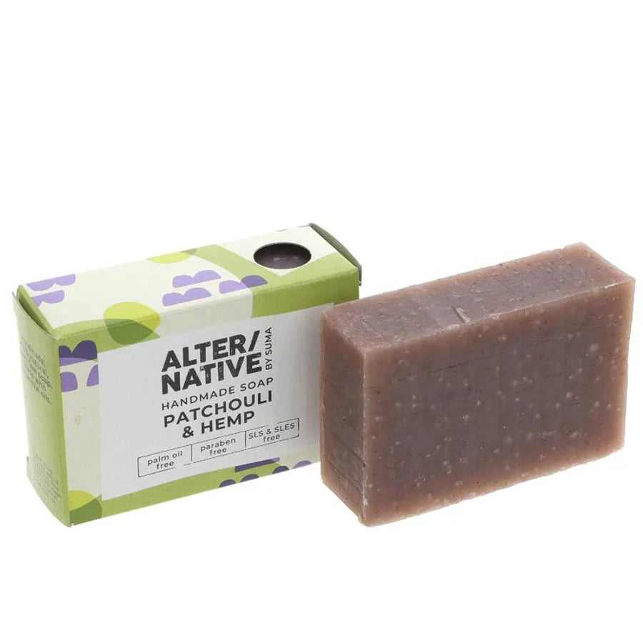 Alter/Native By Suma Handmade Soap - Patchouli & Hemp - 95g