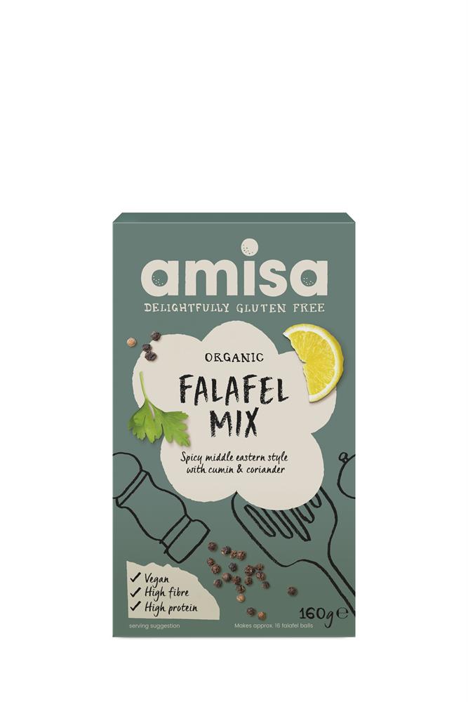 Amisa - Organic Gluten Free Falafel Mix 160g
