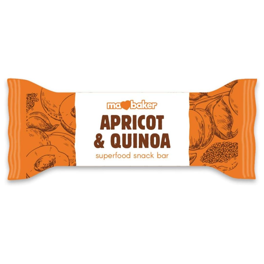 Ma Baker Apricot & Quinoa Superfood Snack Bar