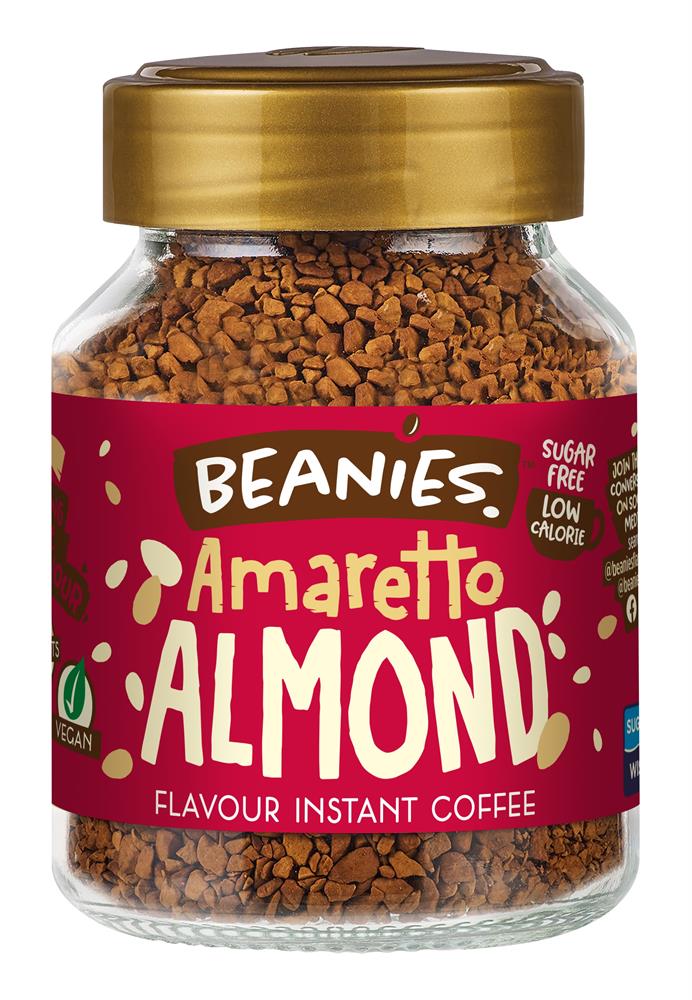 Beanies Coffee - Amaretto Flavour Instant Coffee 50g