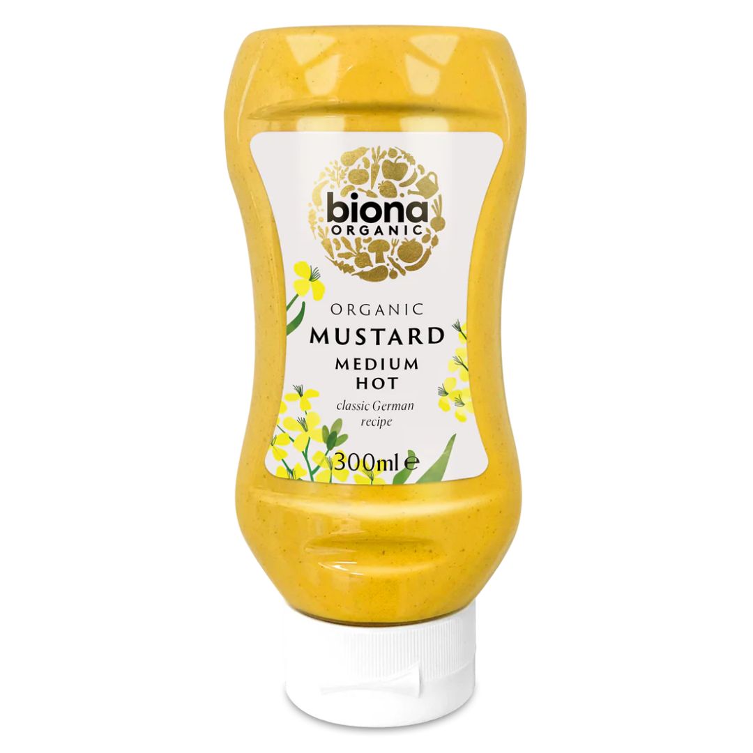 Biona Organic Mustard Medium Hot