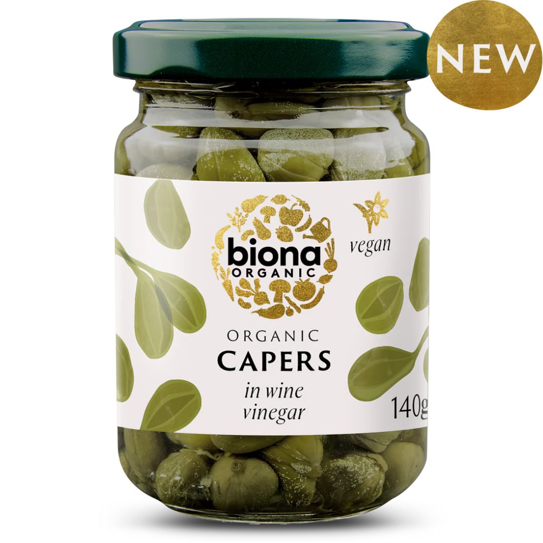 Biona Organic Capers In Wine Vinegar