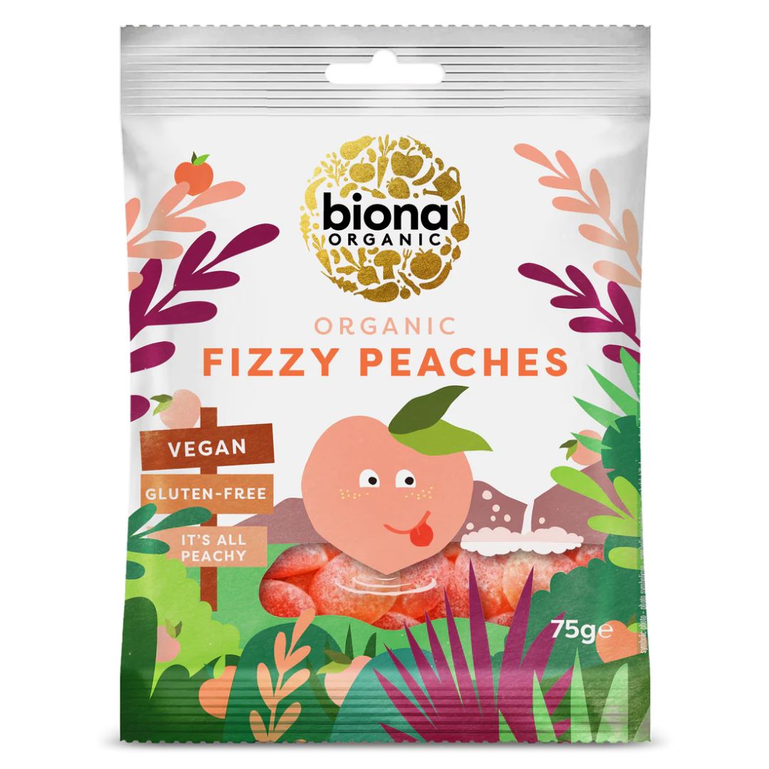 Biona Organic Fizzy Peaches