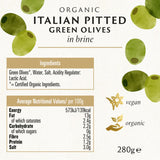 Biona Organic Pitted Green Olives In Brine