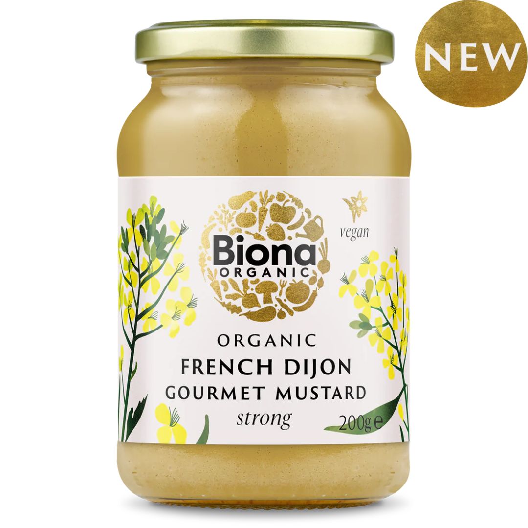 Biona Organic French Dijon Mustard Strong