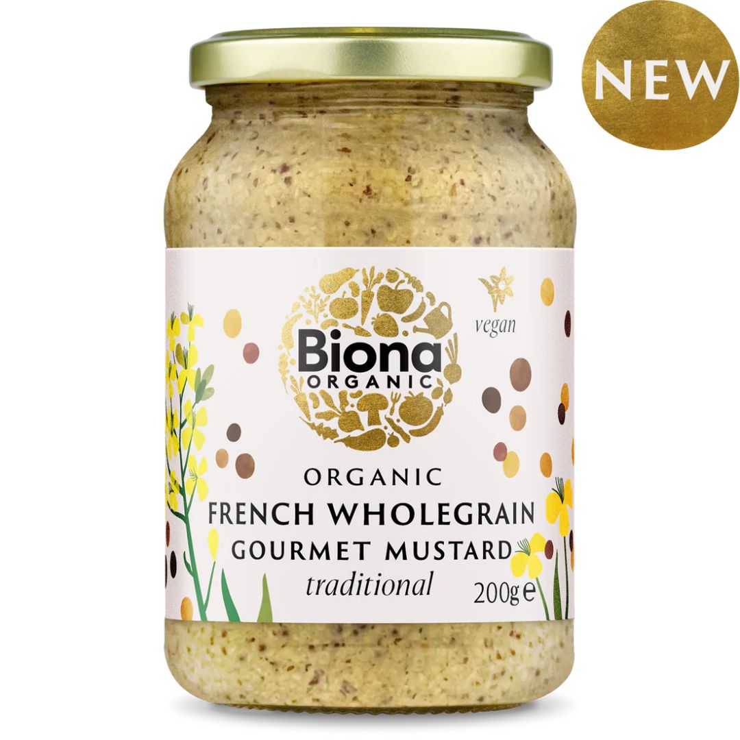 Biona French Wholegrain Mustard Traditional