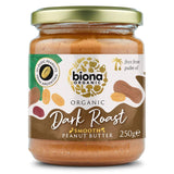 Biona Organic Dark Roast Hi-Oleic Peanut Butter Smooth