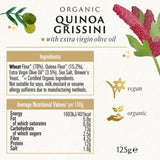 Biona Organic Quinoa Grissini Italian Breadsticks