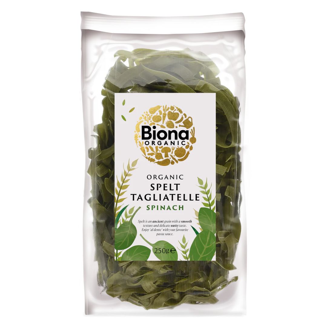 Biona Organic Spelt Spinach Tagliatelle