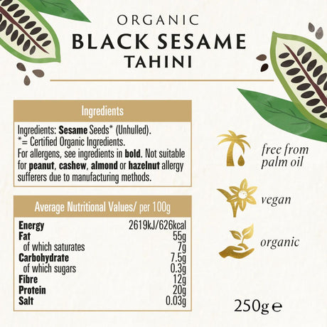 Biona Organic Black Tahini