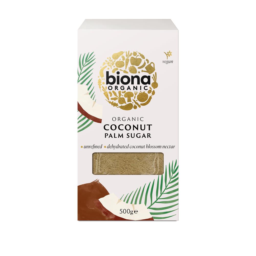 Biona Organic - Organic Coconut Palm Sugar - Unrefined 500g