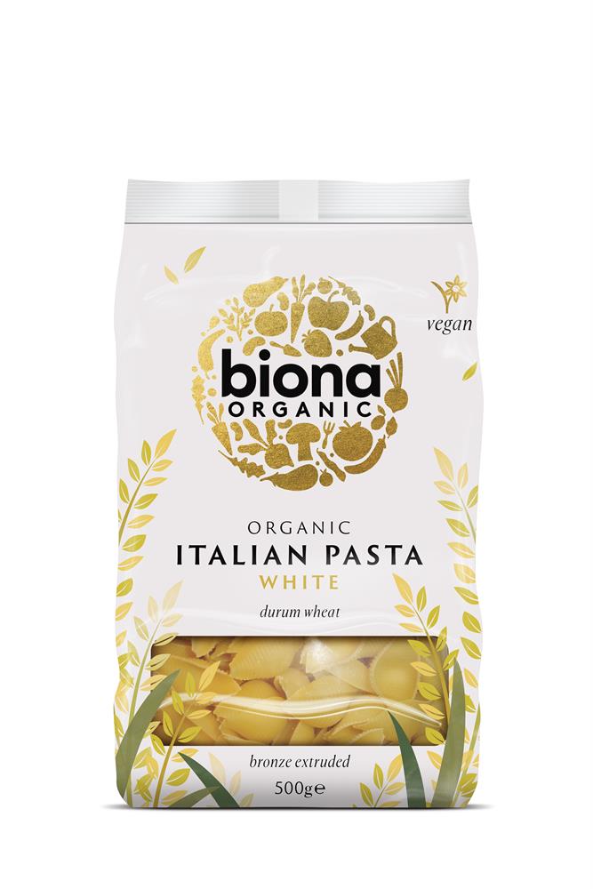 Biona Organic - Organic White Conchiglie Pasta 500g