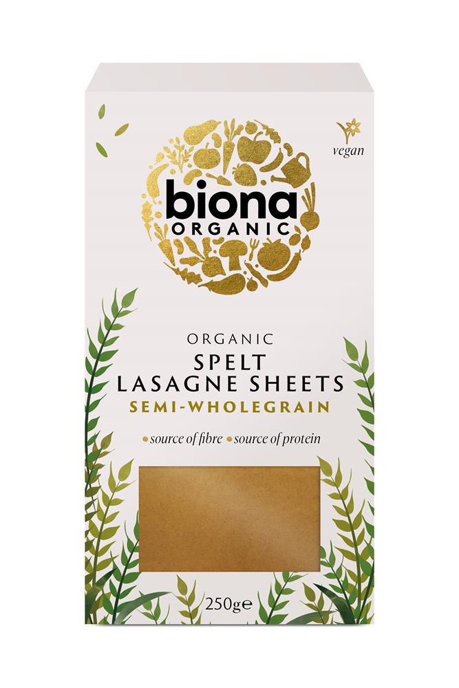 Biona Organic - Organic Spelt Lasagne Organic 250g