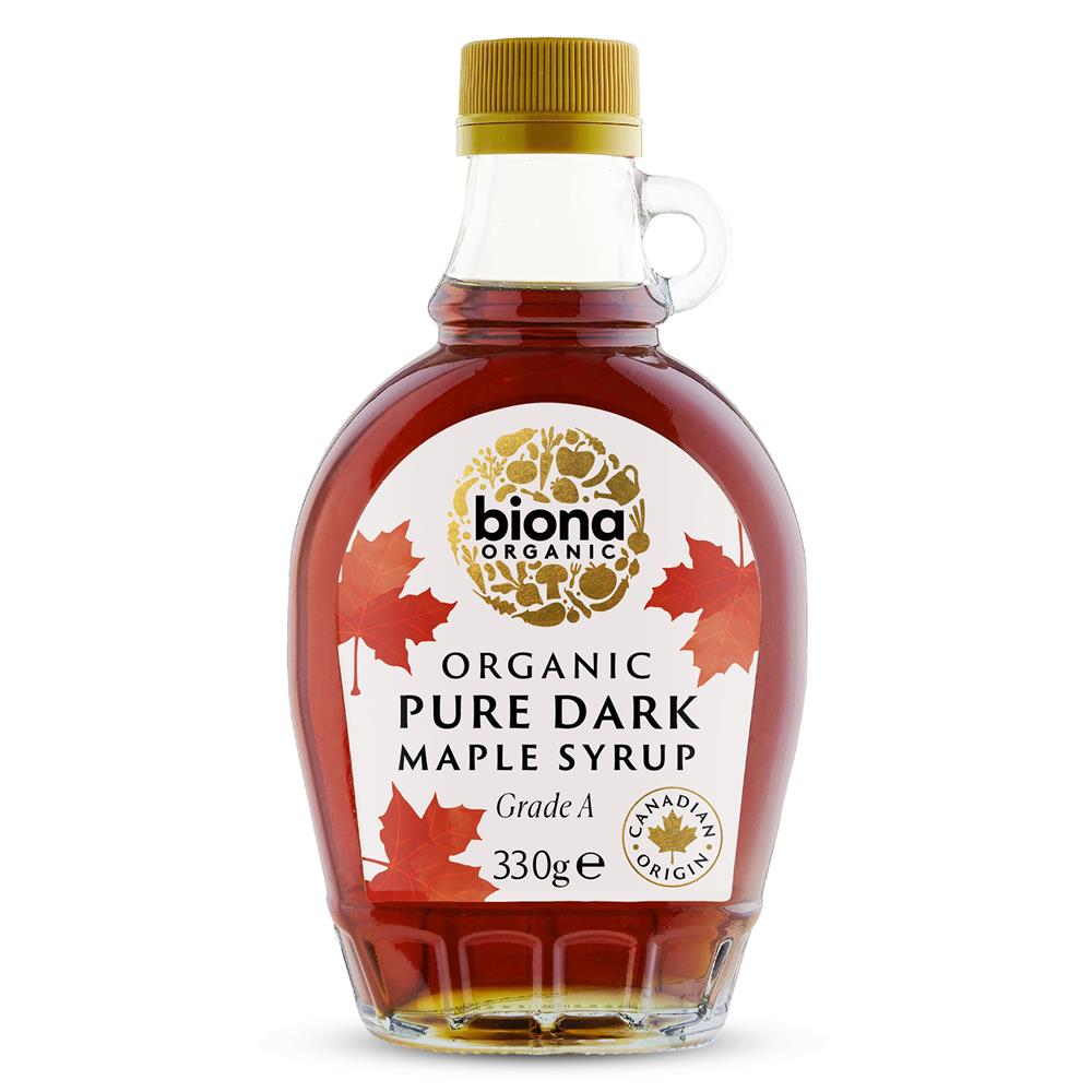 Biona Organic - Organic Pure Maple Syrup Dark Grade A 330g