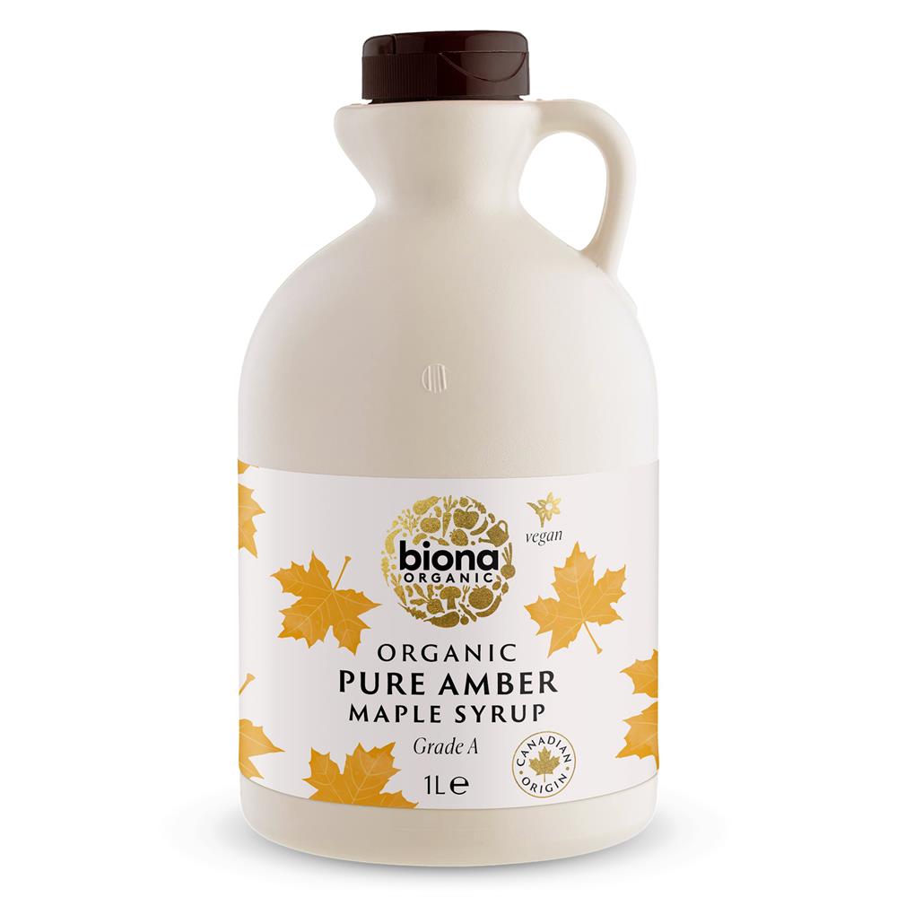 Biona Organic - Organic Pure Maple Syrup Amber Grade A 1L