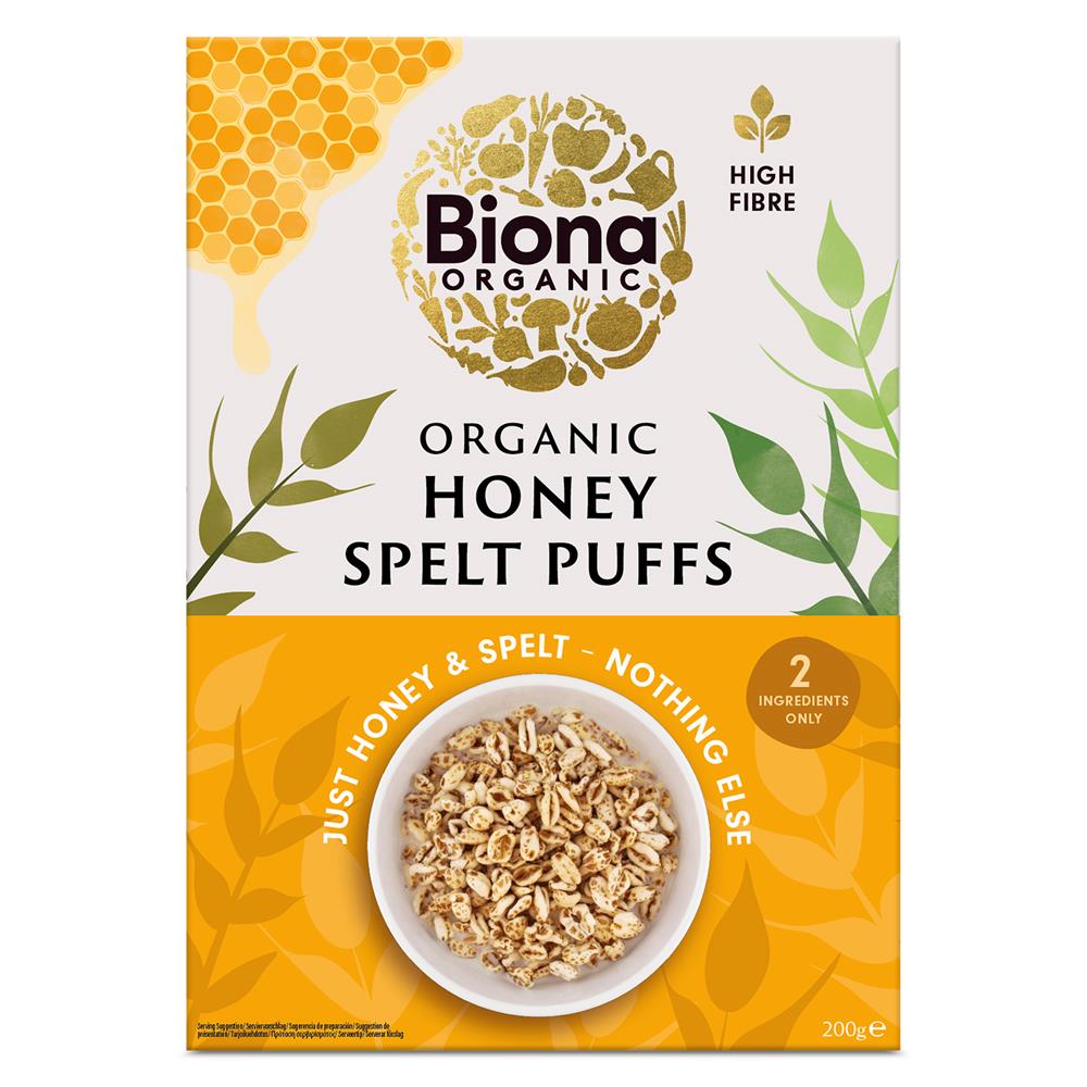 Biona Organic - Organic Honey Spelt Puffs 200g