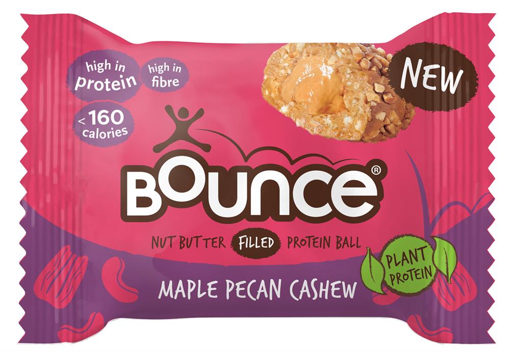 Bounce Plant Protein Maple Pecan Cashew Ball