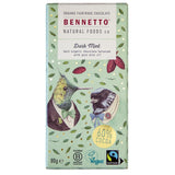 Bennetto Organic Chocolate Bar Dark Mint