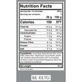 BeKeto - Vegan Keto Chocolate + MCT Crunchy Almond