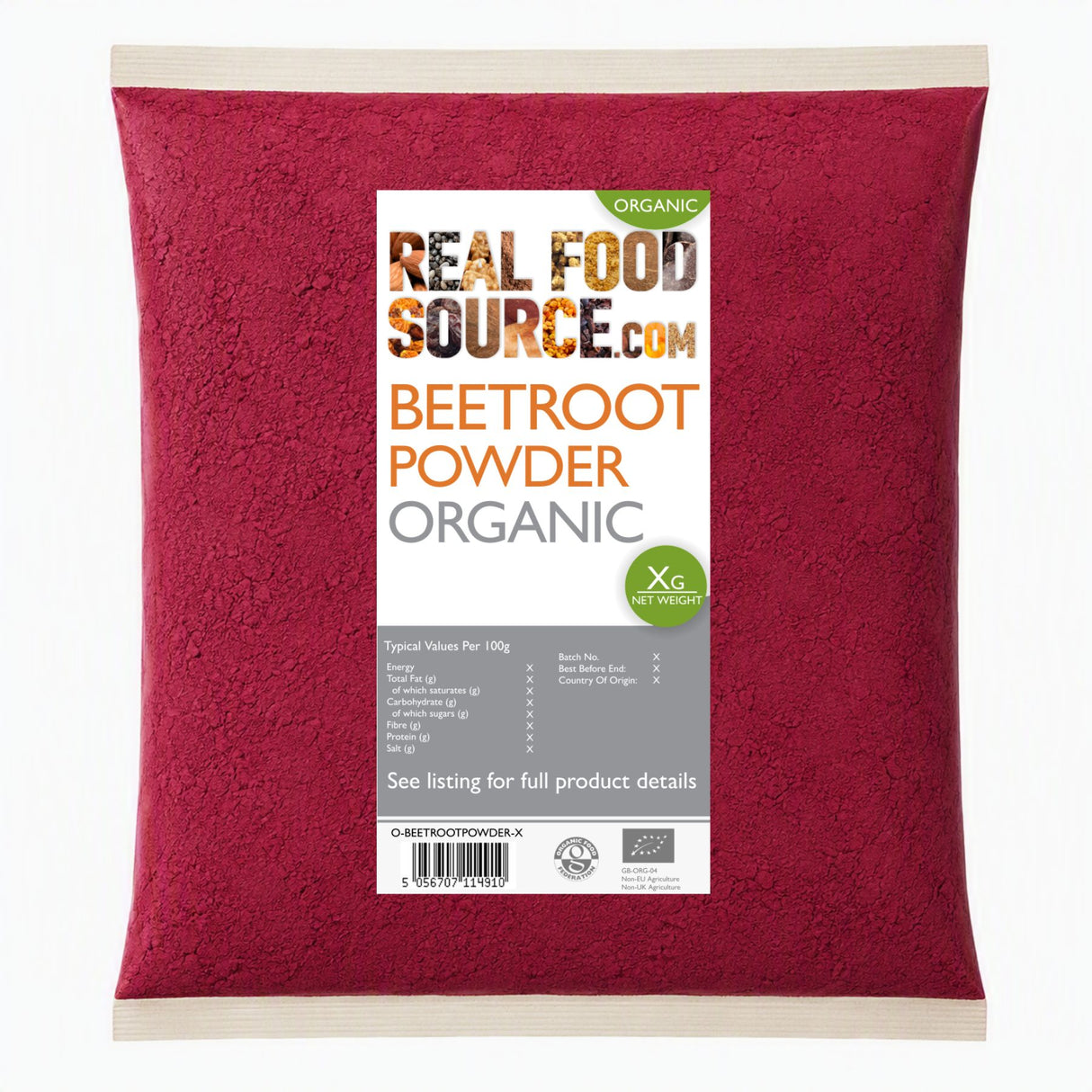 Beetroot Powder, Organic