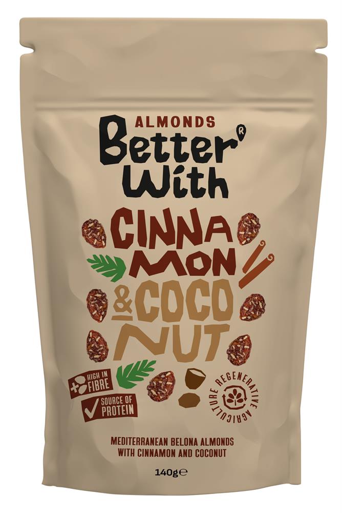 Better With - Cinnamon & Coconut Almonds