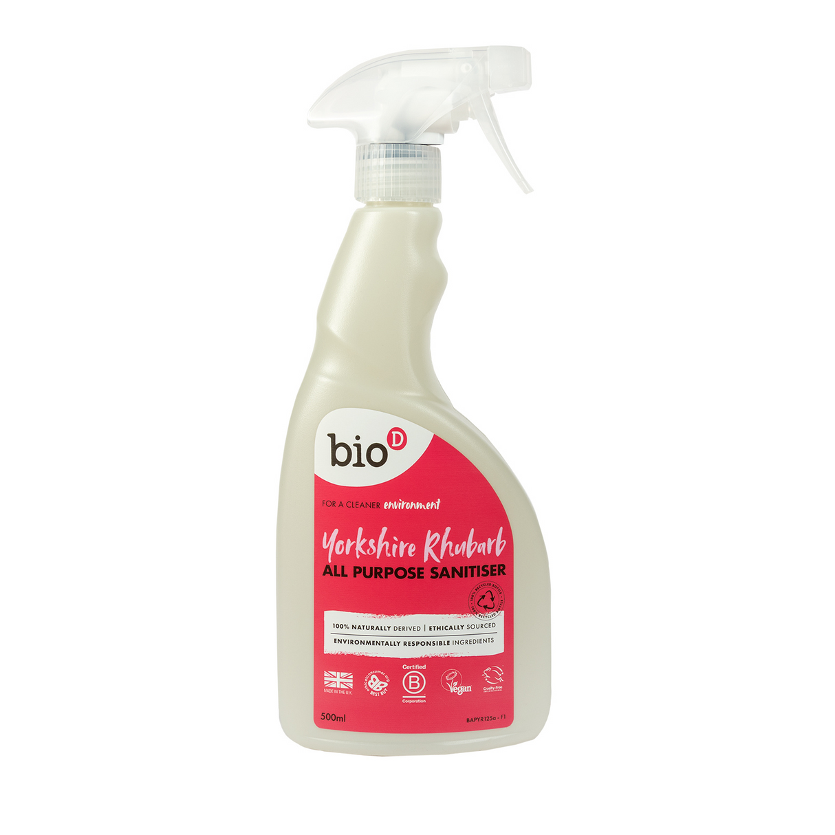 Bio D Rhubarb All Purpose Sanitiser 500ml