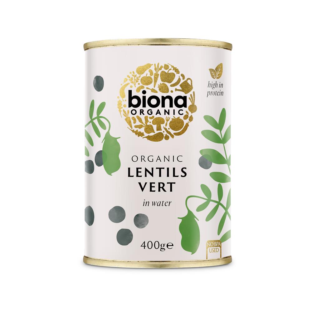 Biona Organic Lentils Vert