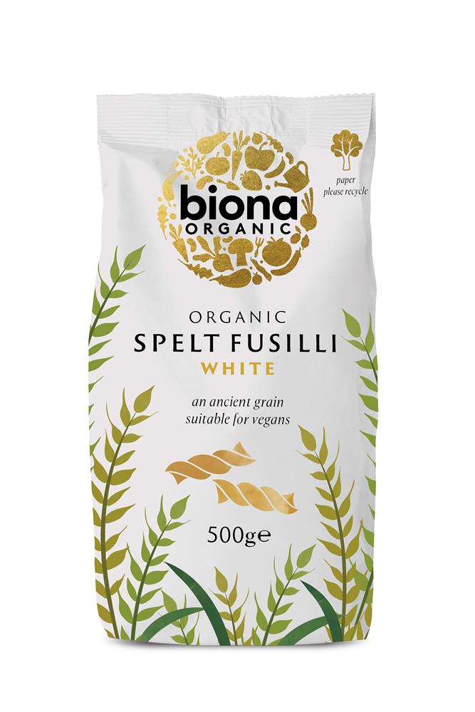 Biona Organic Spelt White Fusilli Pasta