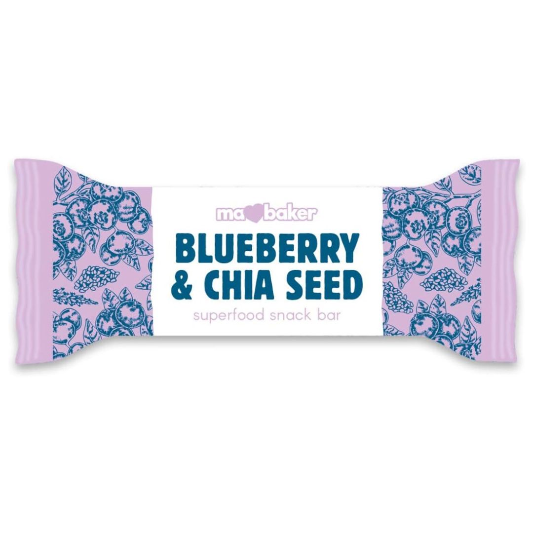 Ma Baker Blueberry & Chia Superfood Snack Bar