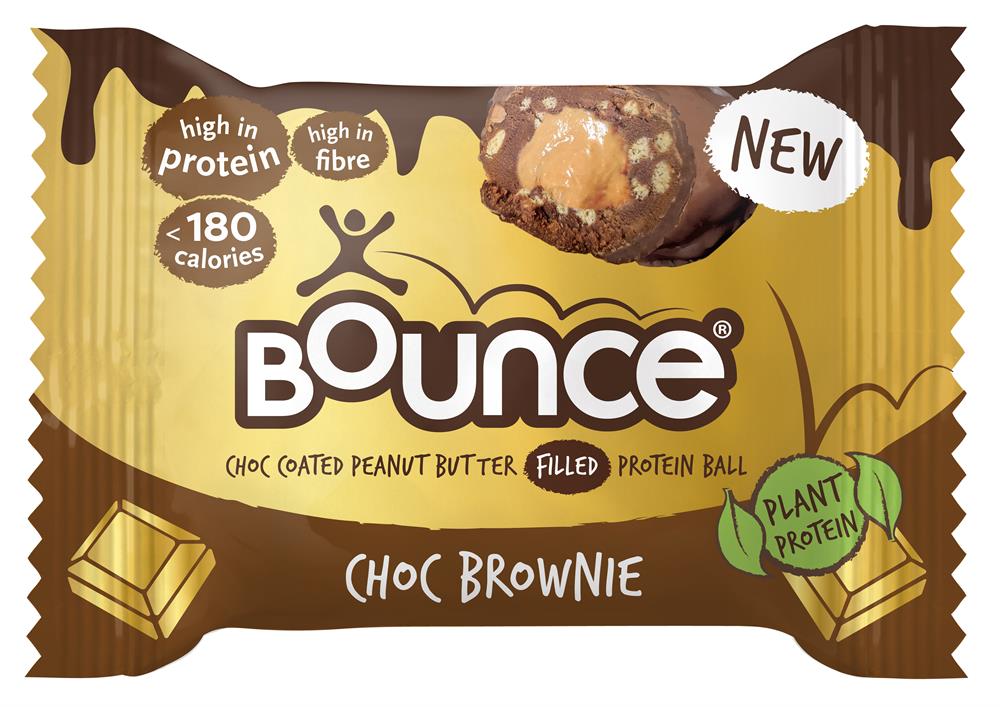 Bounce Dipped Chocolate Brownie Protein Ball