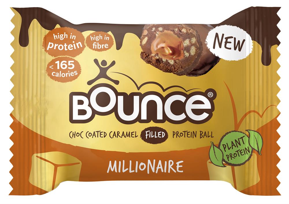 Bounce Dipped Caramel Millionaire Protein Ball