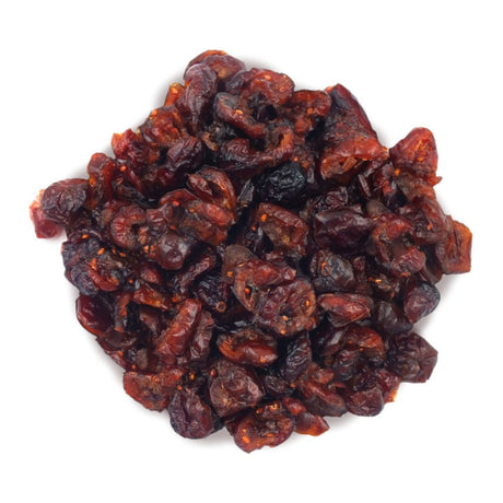 Organic Dried Cranberries infused with Apple Juice