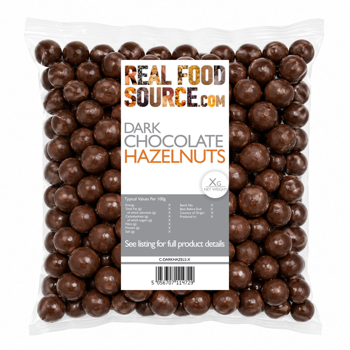 Dark Chocolate Hazelnuts