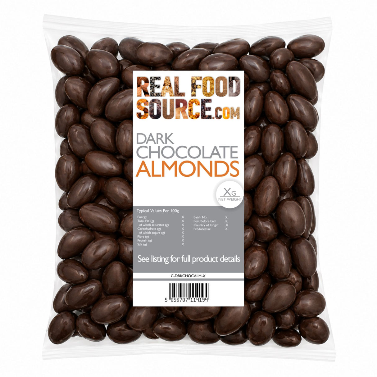Dark Chocolate Almonds