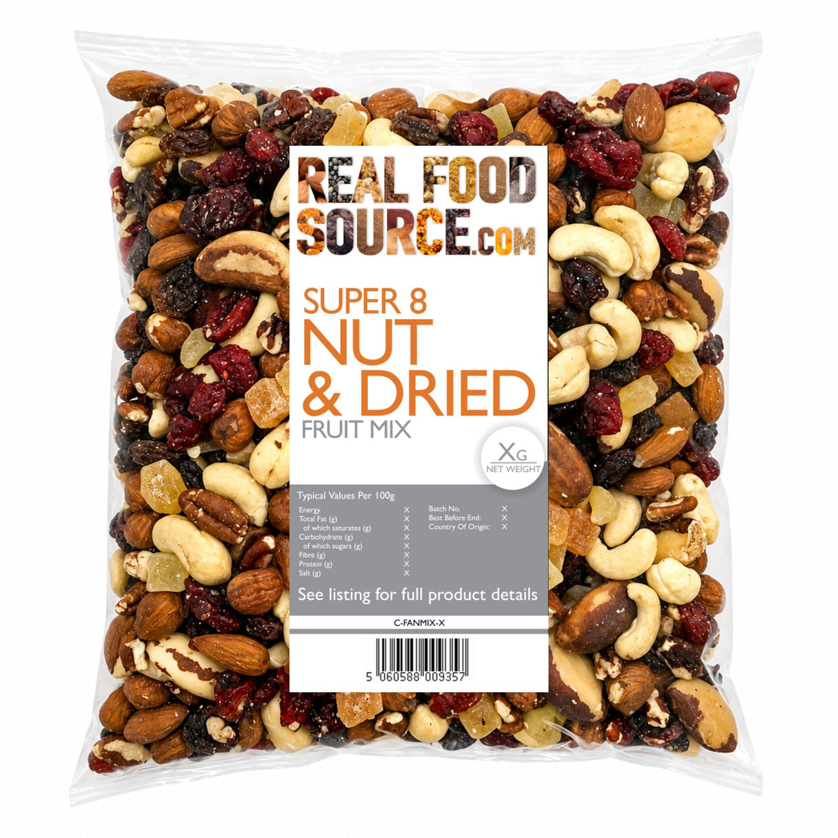 Super 8 Nut & Dried Fruit Mix