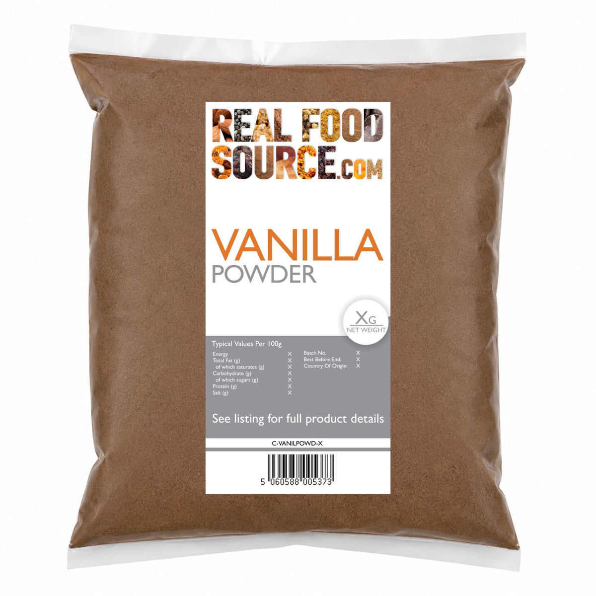 Vanilla Powder