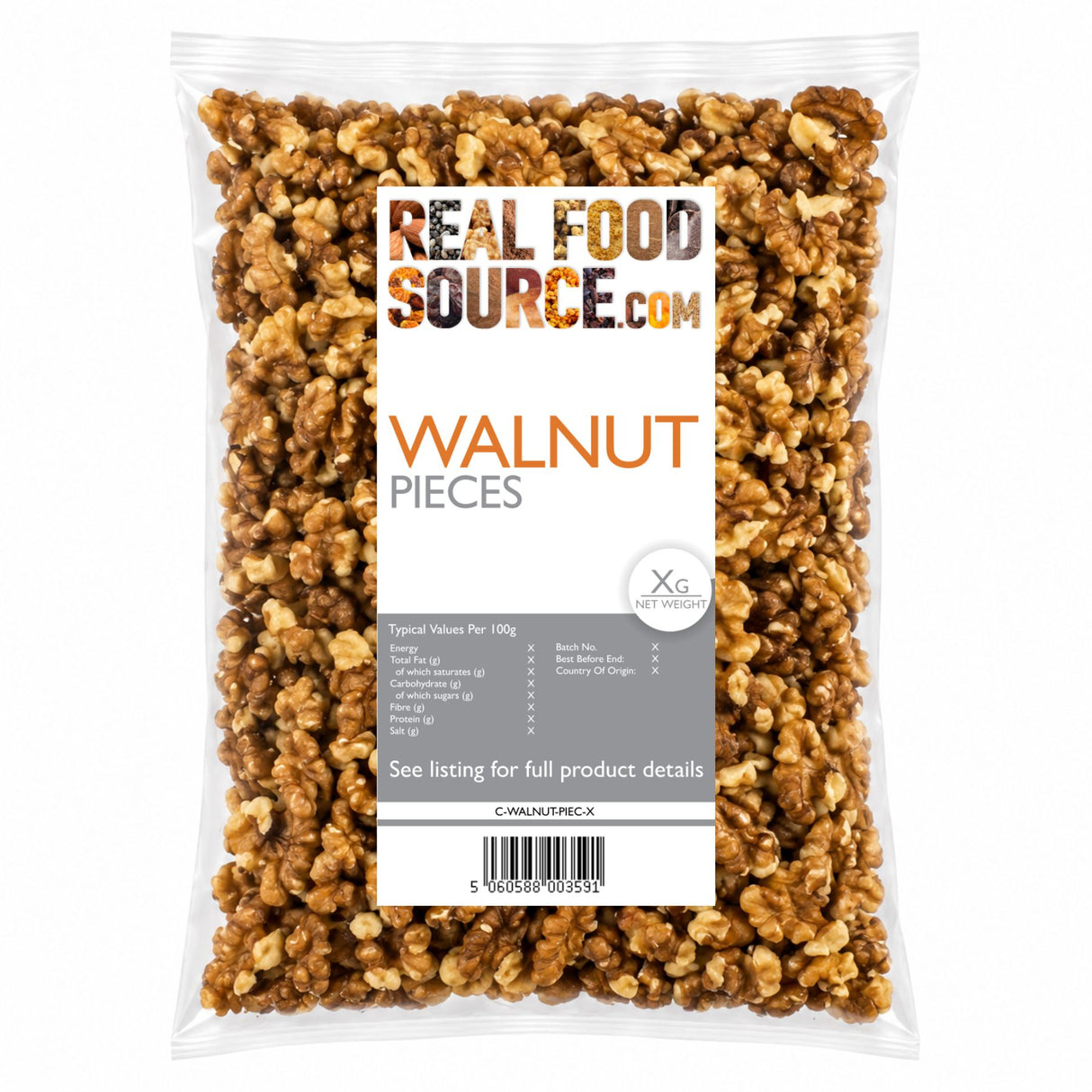 Walnut Pieces