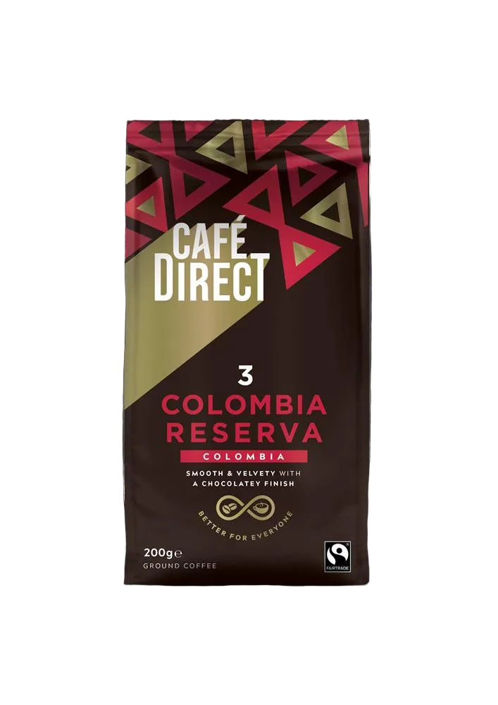 Cafedirect - Roast & Ground Colombia Reserva Coffee 200g