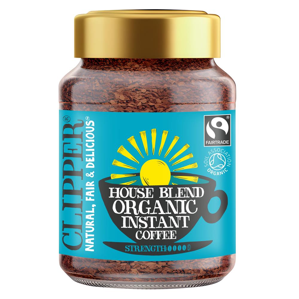 Clipper - Fairtrade Organic House Blend Coffee 100g