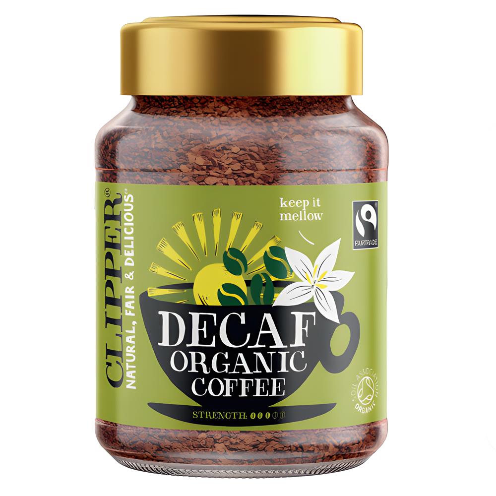 Clipper - Fairtrade Organic Decaf Coffee 100g