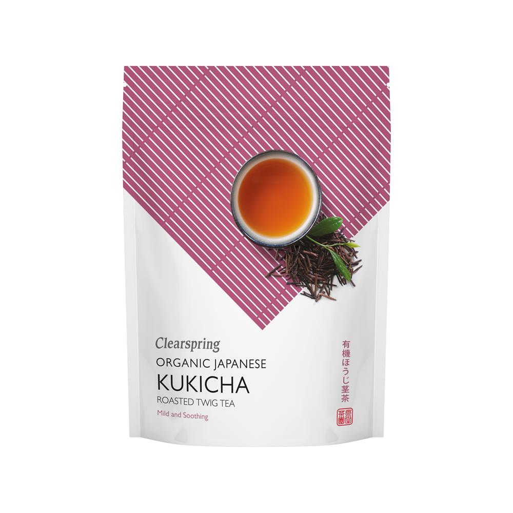 Clearspring Organic Japanese Kukicha Roasted Twig Loose Leaf Tea